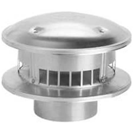 Keen 105800 Round Gas Vent Top, 5 In. KE2630129